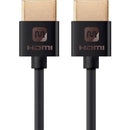 Monoprice Ultra Slim Series High Speed HDMI Cable, 6ft Black - American Tech Depot