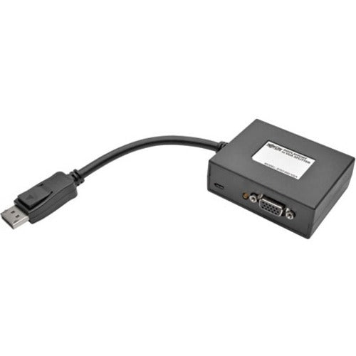 Tripp Lite 2-Port DisplayPort to VGA Video Splitter 1080p 1920 x 1080 60Hz - American Tech Depot