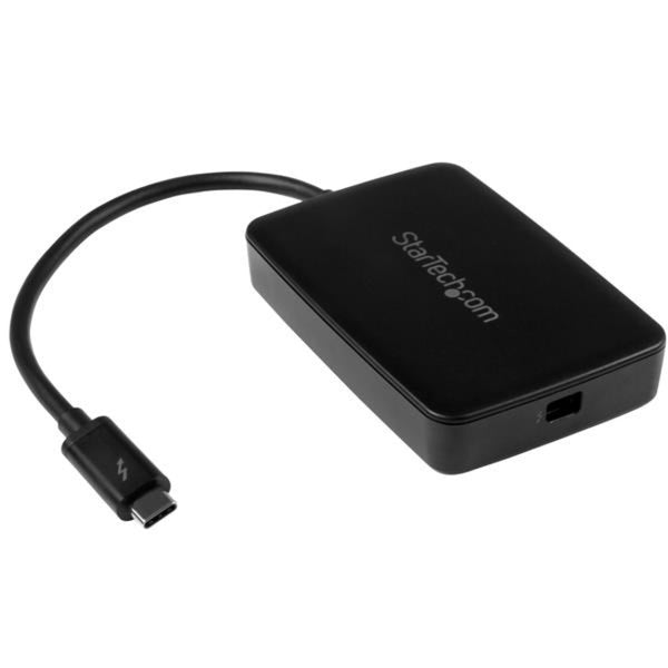 StarTech.com Thunderbolt 3 to Thunderbolt 2 Adapter - TB3 Laptop to TB2-TB1 Displays & Devices - Thunderbolt Converter - Windows & Mac - American Tech Depot