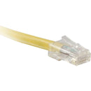 ENET Cat5e Yellow 30 Foot Non-Booted (No Boot) (UTP) High-Quality Network Patch Cable RJ45 to RJ45 - 30Ft - American Tech Depot