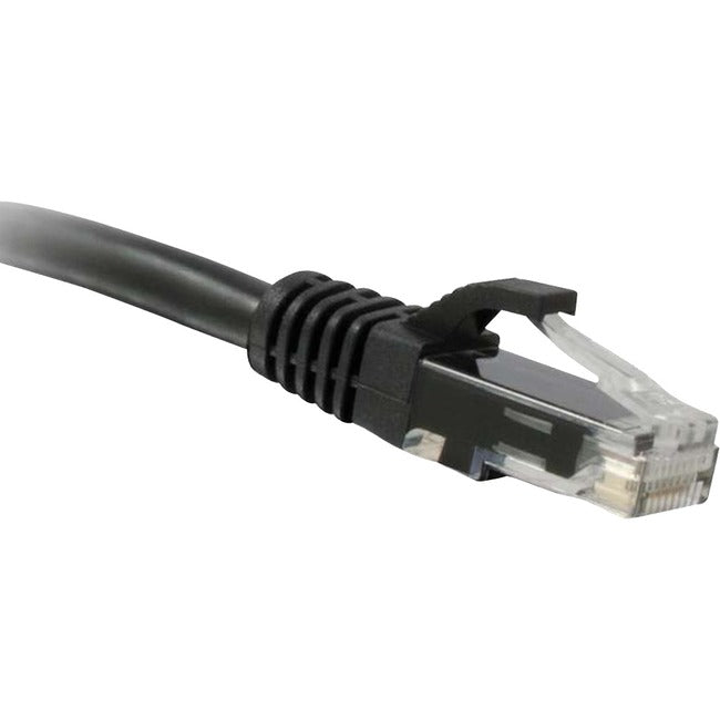 ENET Cat6 Black 6 Foot Patch Cable with Snagless Molded Boot (UTP) High-Quality Network Patch Cable RJ45 to RJ45 - 6Ft - American Tech Depot