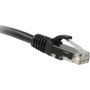 ENET Cat6 Black 30 Foot Patch Cable with Snagless Molded Boot (UTP) High-Quality Network Patch Cable RJ45 to RJ45 - 30Ft - American Tech Depot