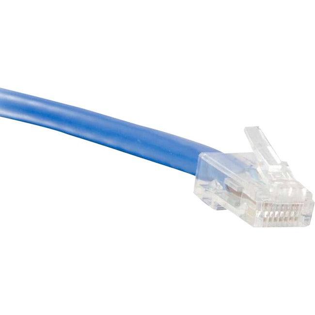 ENET Cat6 Blue 6 Foot Non-Booted (No Boot) (UTP) High-Quality Network Patch Cable RJ45 to RJ45 - 6Ft - American Tech Depot