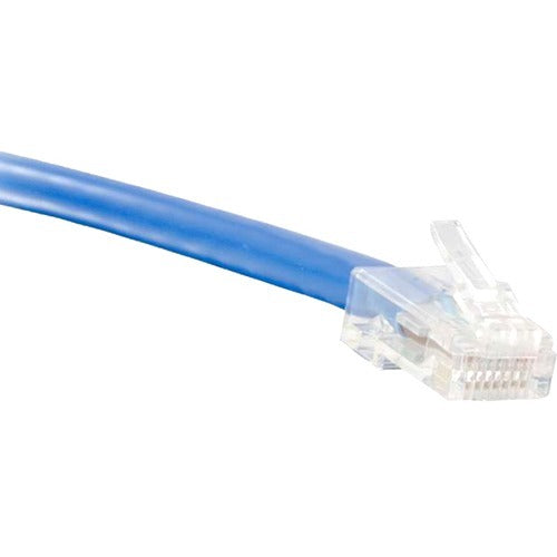 ENET Cat6 Blue 15 Foot Non-Booted (No Boot) (UTP) High-Quality Network Patch Cable RJ45 to RJ45 - 15Ft - American Tech Depot