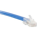ENET Cat6 Blue 75 Foot Non-Booted (No Boot) (UTP) High-Quality Network Patch Cable RJ45 to RJ45 - 75Ft - American Tech Depot