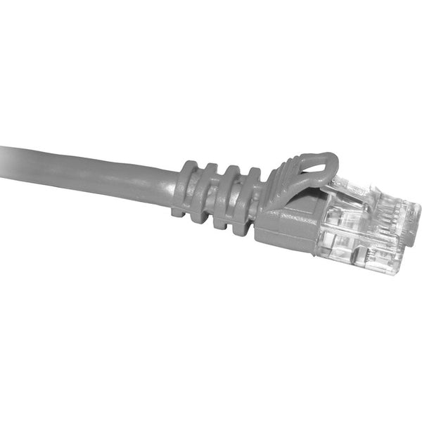 ENET Cat6 Gray 6 Inch Patch Cable with Snagless Molded Boot (UTP) High-Quality Network Patch Cable RJ45 to RJ45 - 6in - American Tech Depot