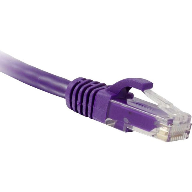 ENET Cat6 Purple 15 Foot Patch Cable with Snagless Molded Boot (UTP) High-Quality Network Patch Cable RJ45 to RJ45 - 15Ft - American Tech Depot