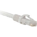 ENET Cat6 White 75 Foot Patch Cable with Snagless Molded Boot (UTP) High-Quality Network Patch Cable RJ45 to RJ45 - 75Ft - American Tech Depot