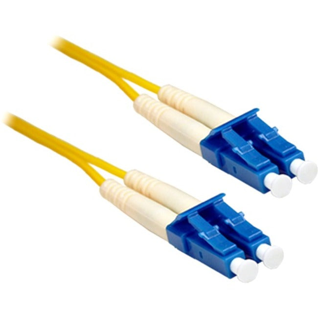 ENET 4M LC-LC Duplex Single-mode 9-125 OS1 or Better Yellow Fiber Patch Cable 4 meter LC-LC Individually Tested - American Tech Depot