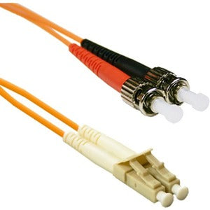 ENET 3M ST-LC Duplex Multimode 50-125 OM2 Orange Fiber Patch Cable 3 meter ST-LC Individually Tested - American Tech Depot