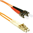 ENET 30M ST-LC Duplex Multimode 50-125 OM2 or Better Orange Fiber Patch Cable 30 meter SC-LC Individually Tested - American Tech Depot