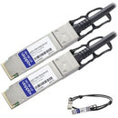 AddOn MSA and TAA Compliant 100GBase-CU QSFP28 to QSFP28 Direct Attach Cable (Passive Twinax, 1m) - American Tech Depot