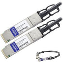 AddOn MSA and TAA Compliant 100GBase-CU QSFP28 to QSFP28 Direct Attach Cable (Passive Twinax, 5m) - American Tech Depot