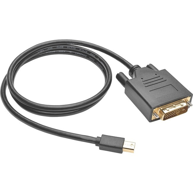 Tripp Lite 3ft Mini DisplayPort to DVI Adapter Active Converter mDP to DVI 1920 x 1080 DPort 1.2 M-M - American Tech Depot
