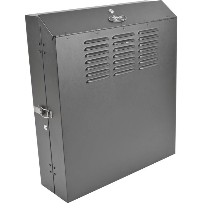 Tripp Lite 4U Wall Mount Low Profile Secure Rack Enclosure Cabinet Vertical - American Tech Depot