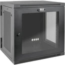 Tripp Lite 12U Wall Mount Rack Enclosure Server Cabinet Hinged Deep Acrylic Window - American Tech Depot