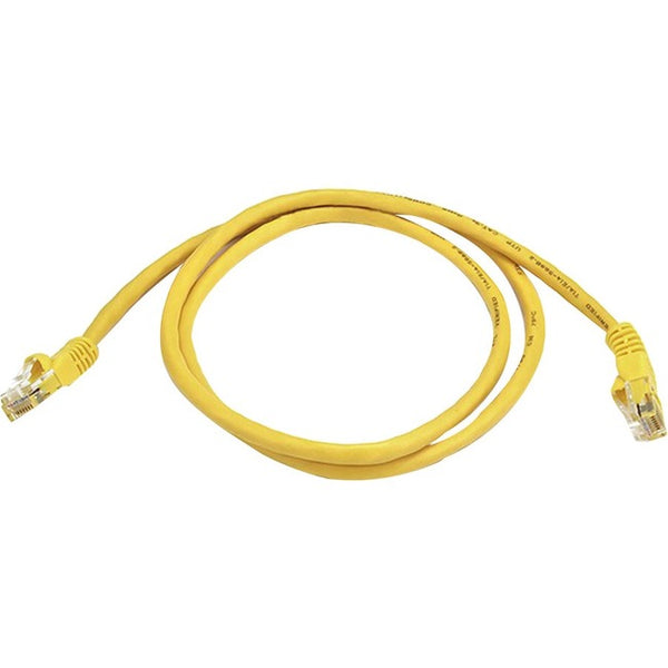 Monoprice Cat5e 24AWG UTP Ethernet Network Patch Cable, 3ft Yellow - American Tech Depot