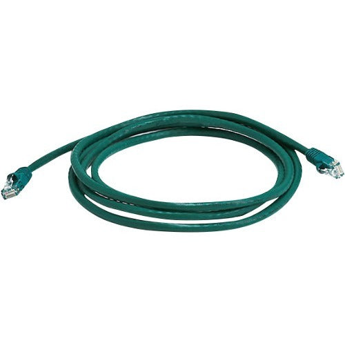 Monoprice Cat5e 24AWG UTP Ethernet Network Patch Cable, 7ft Green - American Tech Depot