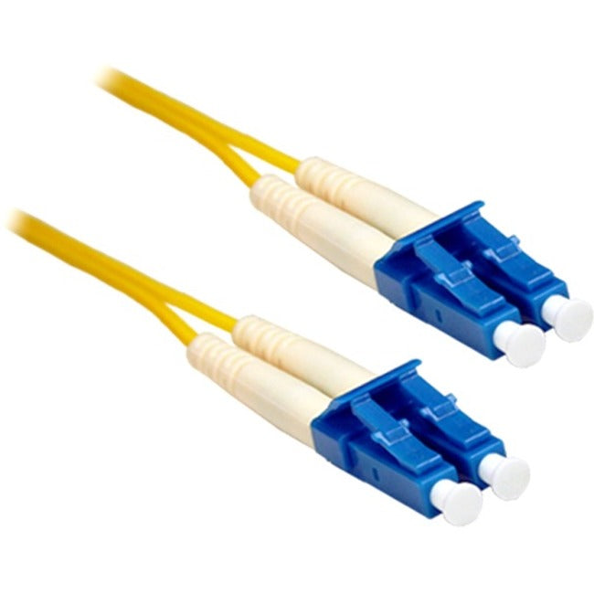 ENET 25M LC-LC Duplex Single-mode 9-125 OS1 or Better Yellow Fiber Patch Cable 25 meter LC-LC Individually Tested