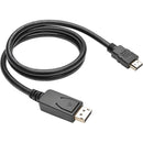 Tripp Lite 3ft DisplayPort to HDMI - DP to HDMI Adapter Active Converter DP 1.2 M-M - American Tech Depot
