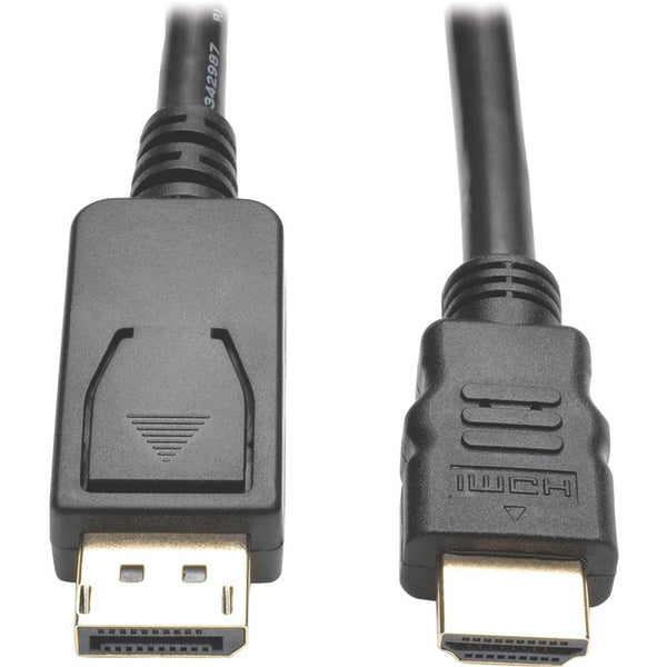 Tripp Lite 6ft DisplayPort to HDMI Adapter Converter Cable DP w- Latches to HDMI DPort 1.2 4K x 2K M-M - American Tech Depot