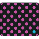 OTM Classic Prints Black Mouse Pad, Dotty Gone Violet