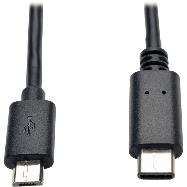 Tripp Lite 6ft USB 2.0 Hi-Speed Cable Micro-B Male to USB Type-C USB-C Male - American Tech Depot