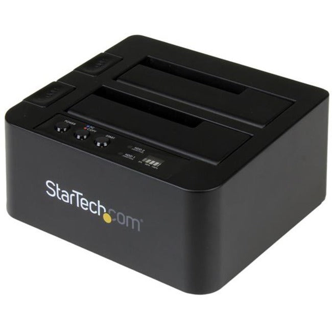 StarTech.com USB 3.1 (10Gbps) Standalone Duplicator Dock for 2.5" & 3.5" SATA SSD - HDD Drives - with Fast-Speed Duplication up to 28GB-min - American Tech Depot