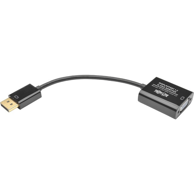 Tripp Lite 6in DisplayPort to VGA Adapter Active Converter DP to VGA M-F DPort 1.2 6" - American Tech Depot