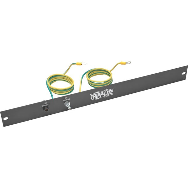 Tripp Lite Rack Enclosure-Open Frame Server Cabinet ESD Grounding Panel 1U - American Tech Depot