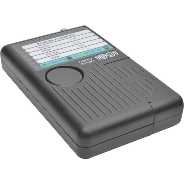 Tripp Lite Network Cable Continuity Tester Cat5-Cat6-6a RJ11 RJ45 USB BNC - American Tech Depot