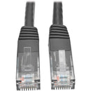 Tripp Lite Cat6 Gigabit Molded Patch Cable RJ45 M-M 550MHz 24 AWG Black 20' - American Tech Depot