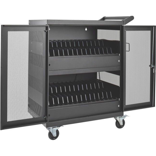 Tripp Lite 32-Port AC Charging Cart Storage Station Chromebook Laptop Tablet - American Tech Depot