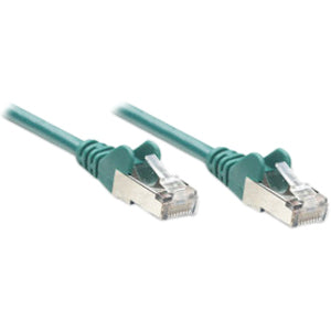 Intellinet Network Solutions Cat6 UTP Network Patch Cable, 100 ft (30 m), Green - American Tech Depot