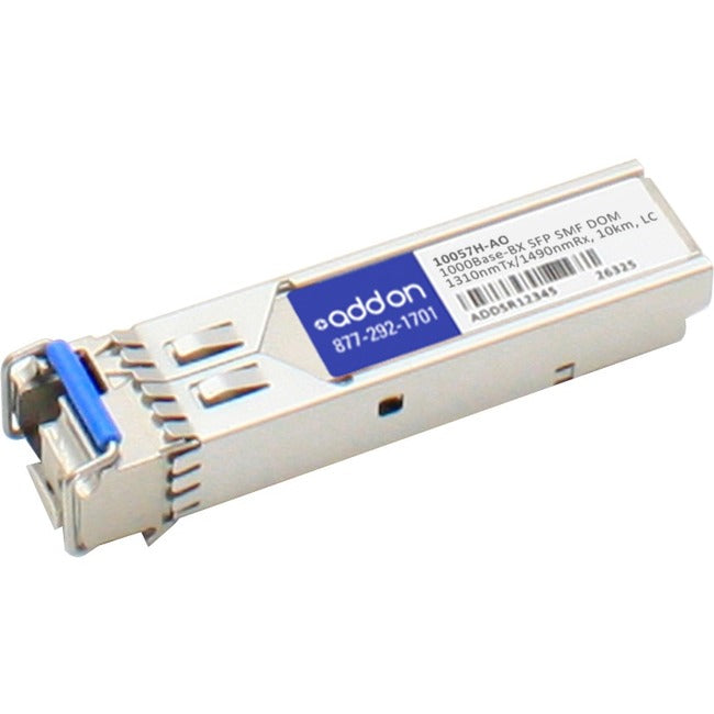 AddOn Extreme Networks 10057H Compatible TAA Compliant 1000Base-BX SFP Transceiver (SMF, 1310nmTx-1490nmRx, 10km, LC, DOM, Rugged)
