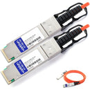 AddOn Arista Networks Compatible TAA Compliant 100GBase-AOC QSFP28 to QSFP28 Active Optical Cable (850nm, MMF, 7m) - American Tech Depot