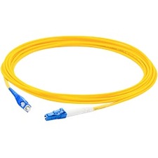 AddOn ADD-ASC-LC-1MS9SMF Fiber Optic Simplex Network Patch Cable - American Tech Depot