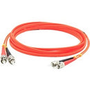 AddOn ADD-ST-ST-25M6MMF Fiber Optic Duplex Network Patch Cable