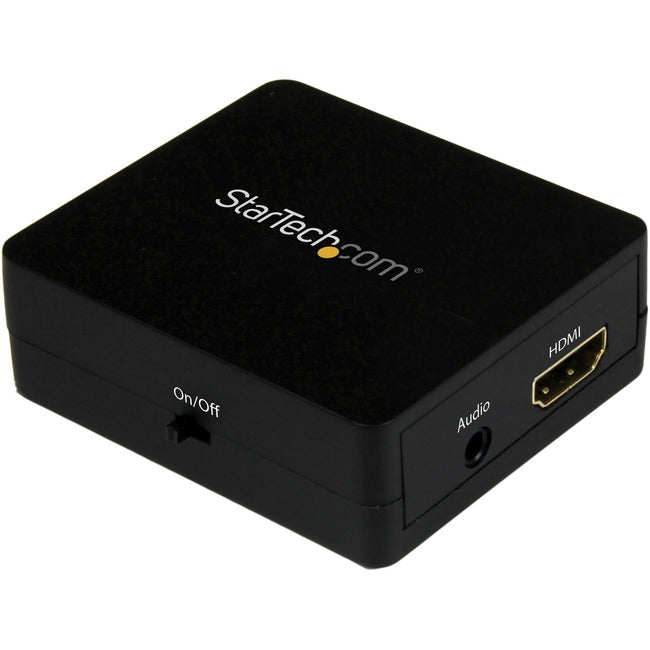 StarTech.com HDMI Audio Extractor - HDMI to 3.5mm Audio Converter - 2.1 Stereo Audio - 1080p