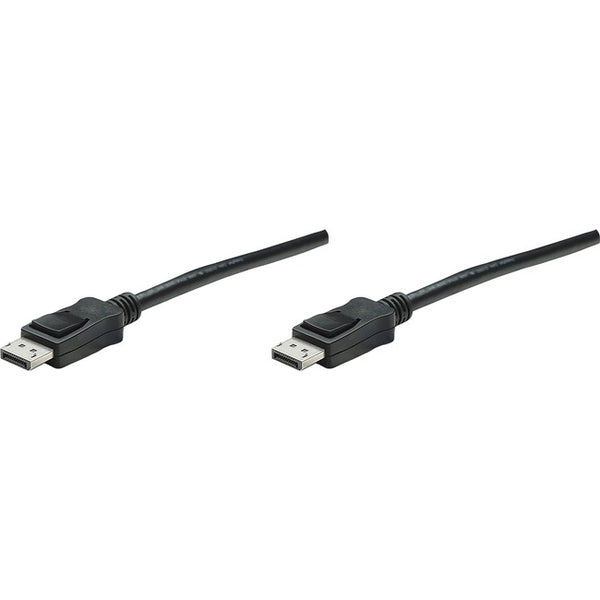Manhattan DisplayPort Monitor Cable, 6.6' - Retail Blister - American Tech Depot