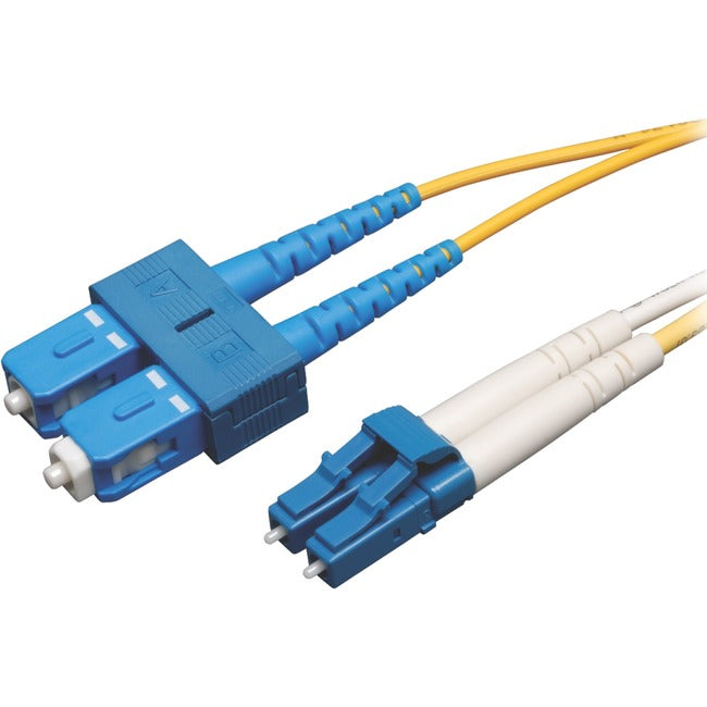 Tripp Lite 30M Duplex Singlemode 8.3-125 Fiber Optic Patch Cable LC-SC 100' 100ft 30 Meter - American Tech Depot
