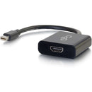 C2G Mini DisplayPort to HDMI Adapter - Active Adapter Converter - Black - American Tech Depot