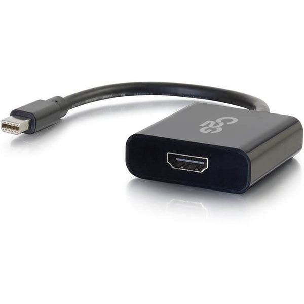 C2G Mini DisplayPort to HDMI Active Adapter Converter 4K 30Hz - White - American Tech Depot