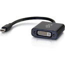 C2G Mini DisplayPort to DVI Adapter - Mini DP to DVI-D Active Converter - Black - American Tech Depot