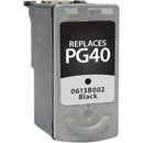 West Point Ink Cartridge - Alternative for Canon 0615B002, 615B002, PG-40 - Black