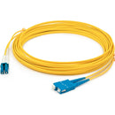 AddOn 1m ALC (Male) to SC (Male) Yellow OS2 Duplex Fiber OFNR (Riser-Rated) Patch Cable - American Tech Depot