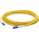 AddOn 1m ALC (Male) to LC (Male) Yellow OS2 Duplex Fiber OFNR (Riser-Rated) Patch Cable - American Tech Depot