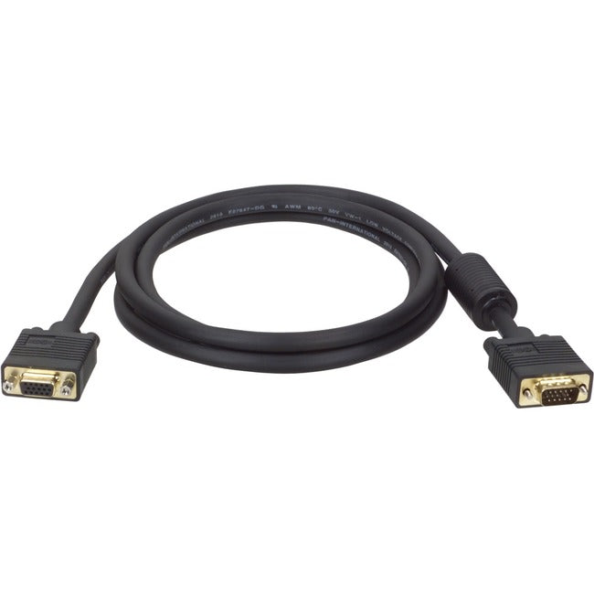 Tripp Lite 15ft VGA Coax Monitor Extension Cable with RGB High Resolution HD15 M-F 1080p 15' - American Tech Depot