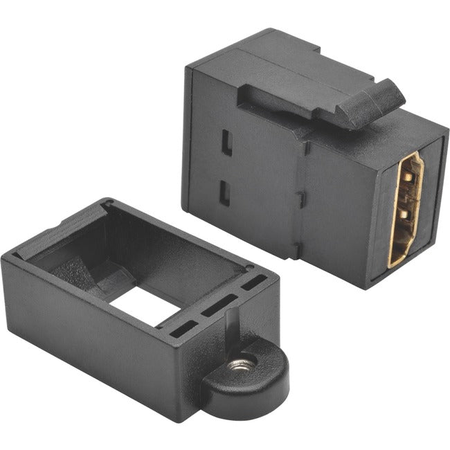 Tripp Lite HDMI Coupler Keystone Panel Mount F-F Black - American Tech Depot