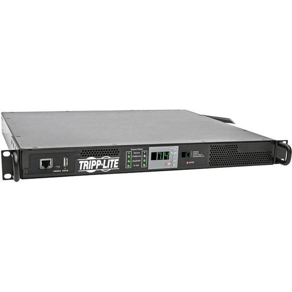 Tripp Lite PDU Monitored 7.4KW 230V ATS IEC309 32A 2 Blue Inputs 1URM - American Tech Depot